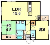 グレンコート御影の間取り画像