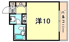 ジュネス神戸の間取り画像