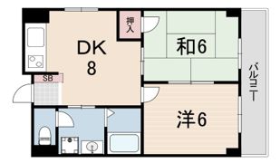 澤村マンションの間取り画像