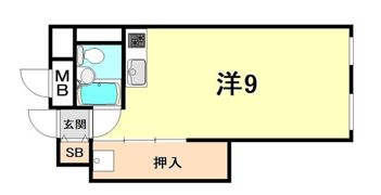 日生住吉コープの間取り画像