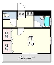 藤の棚ハイツの間取り画像