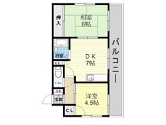 サニーハウスウエハラの間取り画像