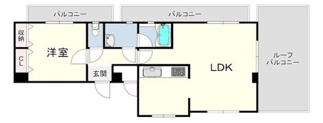 藤の棚ハイツの間取り画像