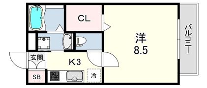 ディマンシュの間取り画像
