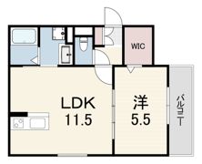 ファインレジデンシア尼崎立花の間取り画像
