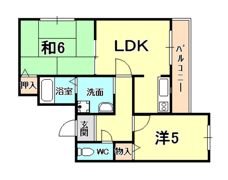 モンテ老松の間取り画像