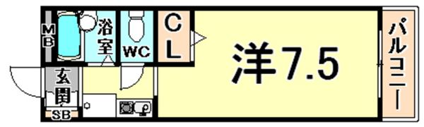 オーガスタコートの間取り画像