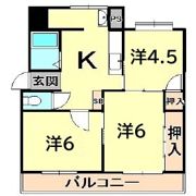 レオーネマンションの間取り画像