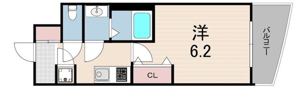 セレニテ神戸ミラクノールの間取り画像
