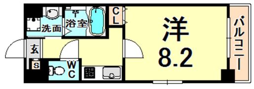 アトール尼崎の間取り画像