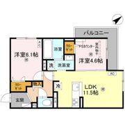 シーグレース浜甲子園の間取り画像