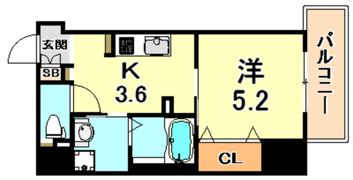 ヴィレッタの杜・住吉の間取り画像