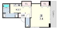 KSマンションの間取り画像