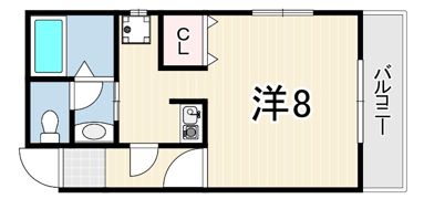 ハイツスズランの間取り画像