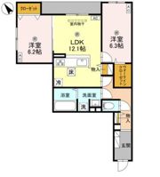 パノフグランデの間取り画像