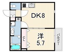 モン・トレゾール王子公園の間取り画像