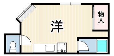 西上橘マンション2の間取り画像