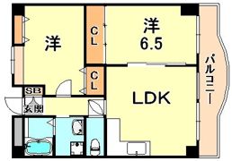 ビエント六甲3の間取り画像