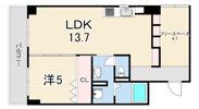 OC RESIDENCE R NISHINOMIYA OGOの間取り画像