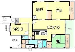 リヴィエール香櫨園の間取り画像