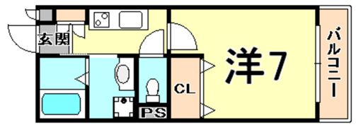 PENSEEの間取り画像