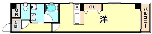 リヴェール北野坂の間取り画像