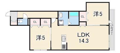 （仮称）尼崎市南塚口町5丁目ヘーベルメゾンの間取り画像
