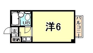 サニーウエストの間取り画像