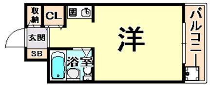 ロイヤルメゾン南武庫之荘の間取り画像