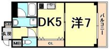 ローレル西宮の間取り画像