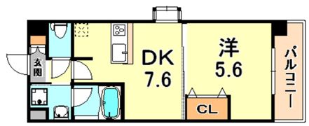 グランビュー六甲の間取り画像