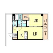 プレミール神戸中原通の間取り画像