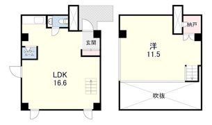 アルコーブ芦屋の間取り画像