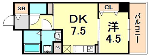 神戸Harborside 萬利Residenceの間取り画像