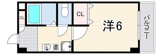 リーガルコート塚口の間取り画像