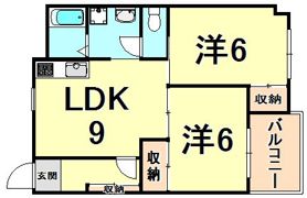 ニシキマンションの間取り画像