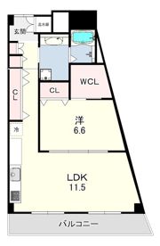 ジュリオ朝霧の間取り画像