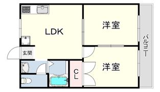 ジュネサンライズの間取り画像