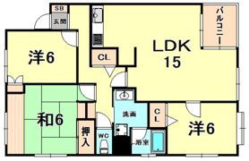 グリーンヒル夙川の間取り画像