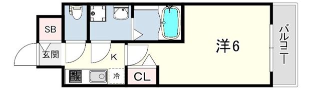 ファステート神戸マージュの間取り画像