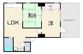 シャトーすずらん3の間取り画像