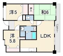 アエロポール伊丹の間取り画像