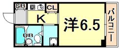 フレスカ北本町の間取り画像