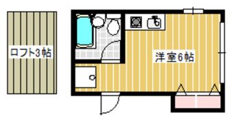 フジワラハイツB棟の間取り画像