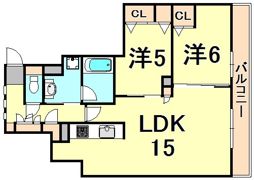 プレミスト西宮北口の間取り画像