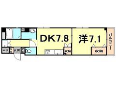 ジュエリーウォールの間取り画像