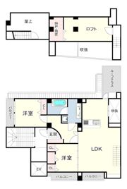 クオリア三正の間取り画像