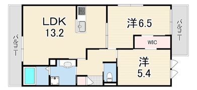 エステート奥二見の間取り画像