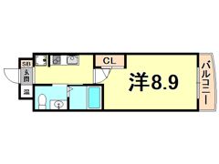 セレニテ西宮本町の間取り画像