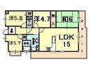 ジークレフ武庫川公園の間取り画像